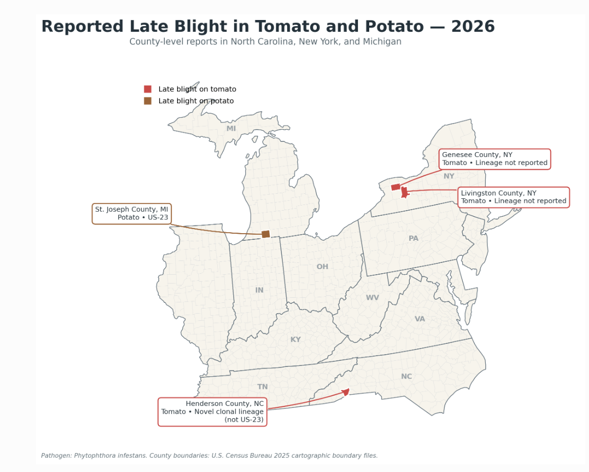 late blight incident map